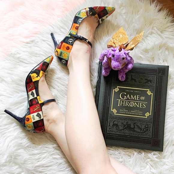 Shoes - FinalSleGame of Thrones size 8 handmade OOAK heels